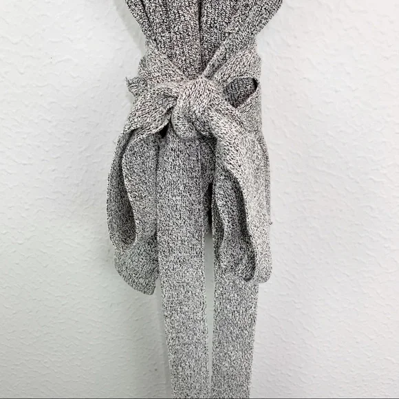 Madewell Sleeveless Wrap Tie Waist Sweater A218 - Picture 4 of 9